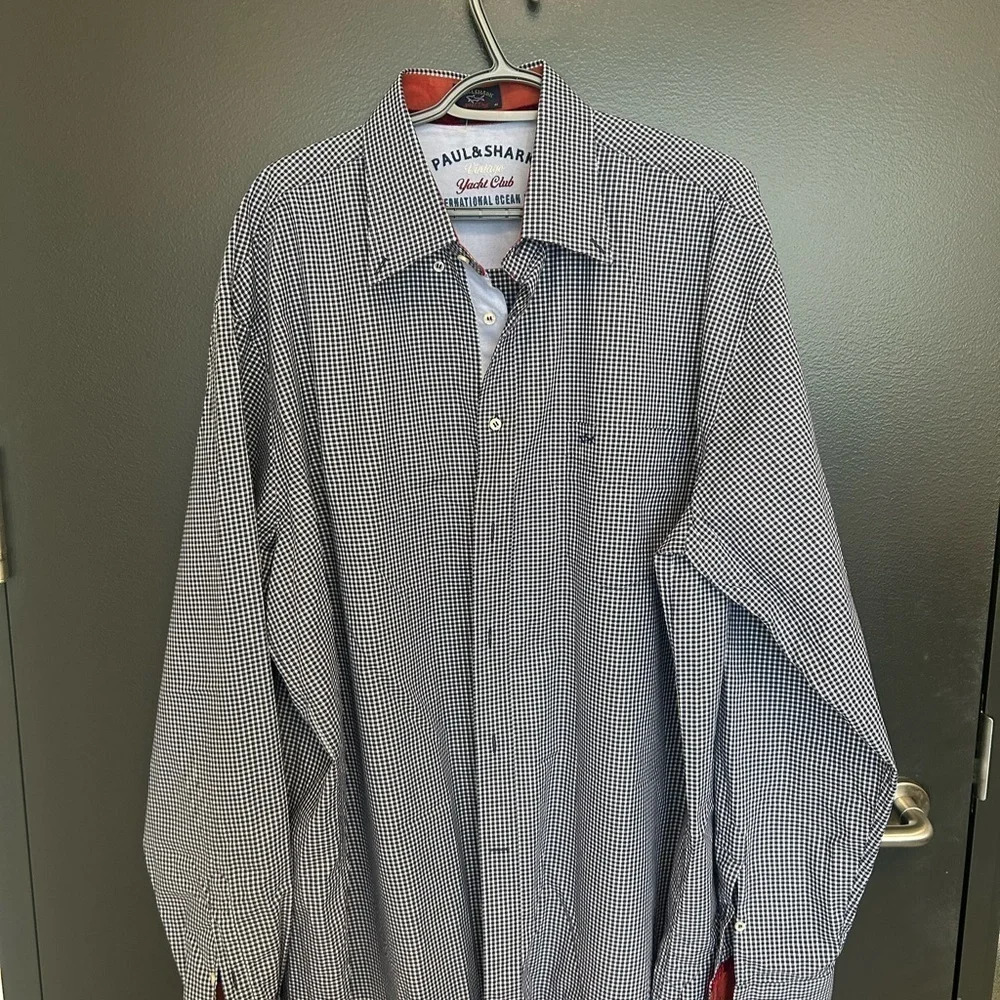 Paul and Shark new dress shirt never worn size 46 - Picture 11 of 11